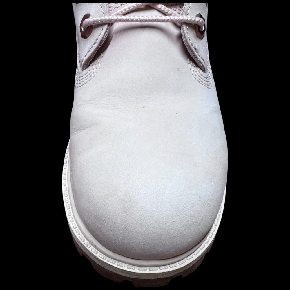 TIMBERLAND Premium Women's Size 6 Boot Cameo Rose Pink Nubuck 6" Waterproof - Picture 15 of 16